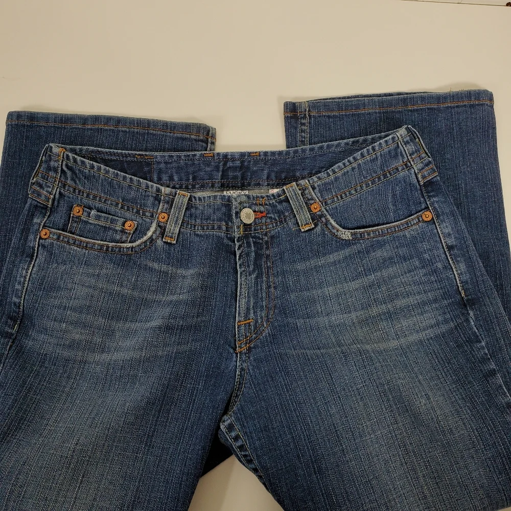 Lucky Brand wonder crop jeans size 28